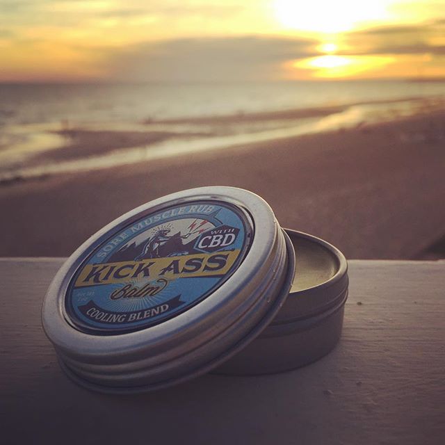 The Kick Ass Balm crew made it to the beach in Mexico last week to test some of the new muscle rub. #keepcool #kickassbalm #cbd